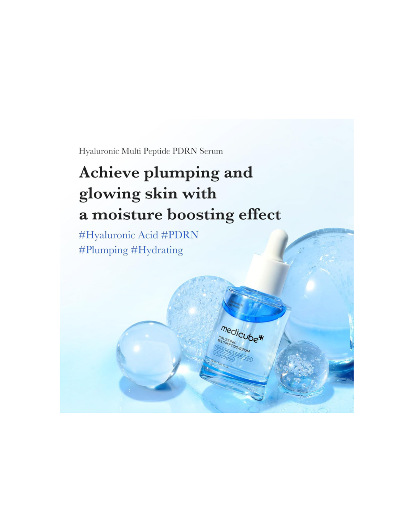 MEDICUBE Hyaluronic Multi Peptide Serum 30ml