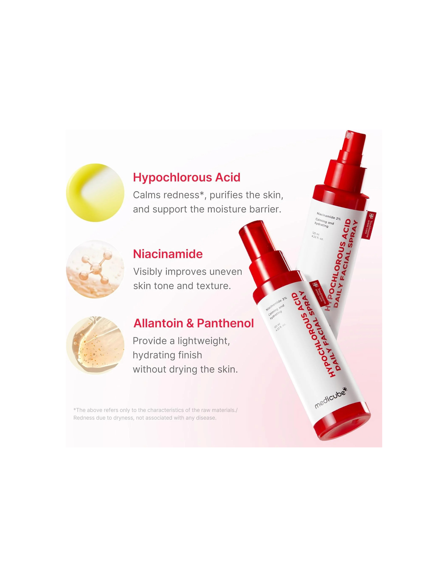 MEDICUBE Hypochlorous Acid Daily Facial Spray 125ml