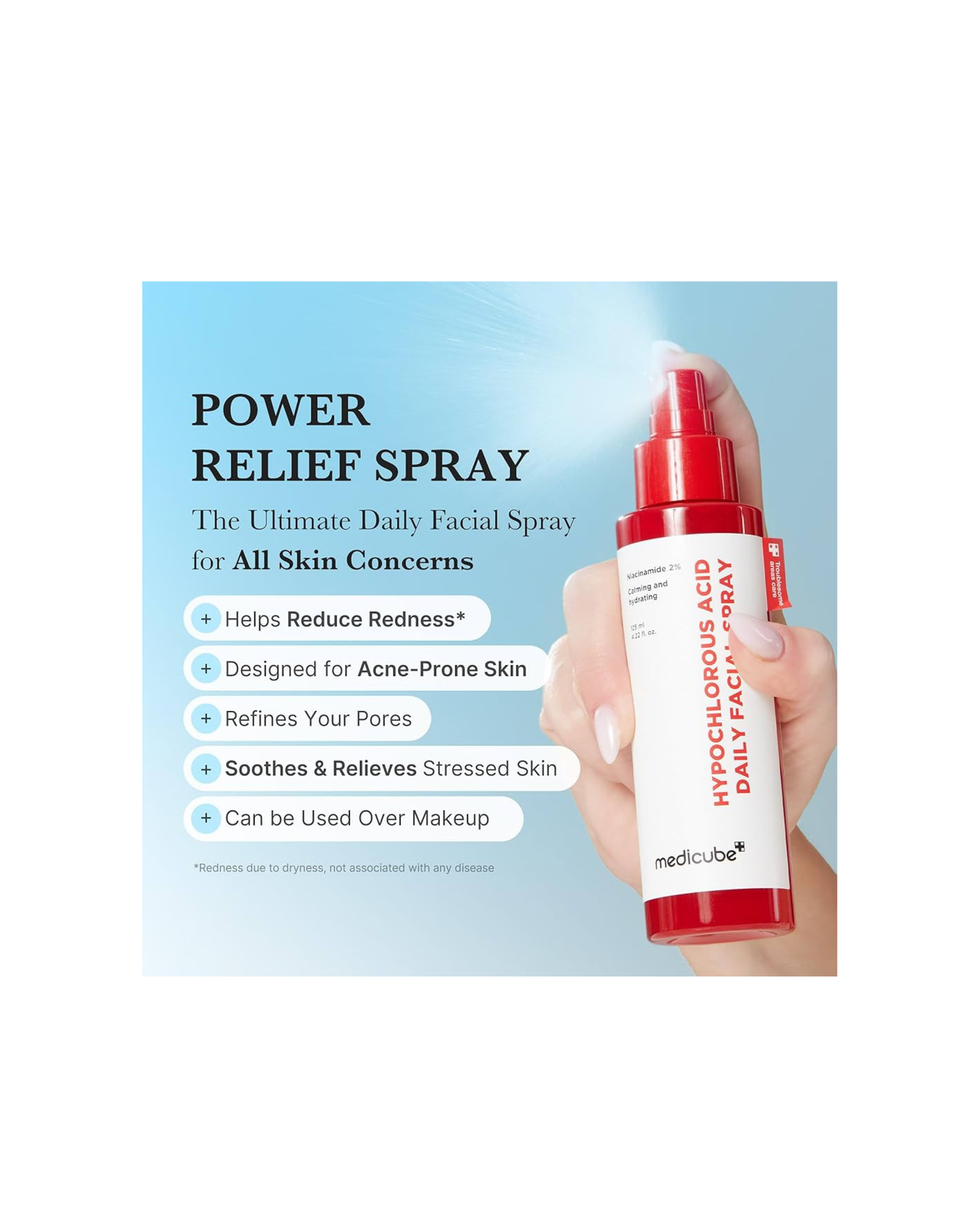 MEDICUBE Hypochlorous Acid Daily Facial Spray 125ml