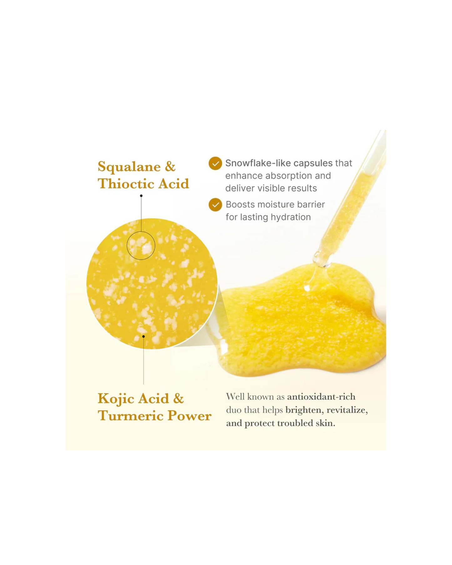 MEDICUBE Kojic Acid Turmeric Niacinamide Serum 30ml