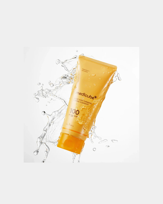 MEDICUBE Kojic Acid Turmeric Toning Cleanser 120g