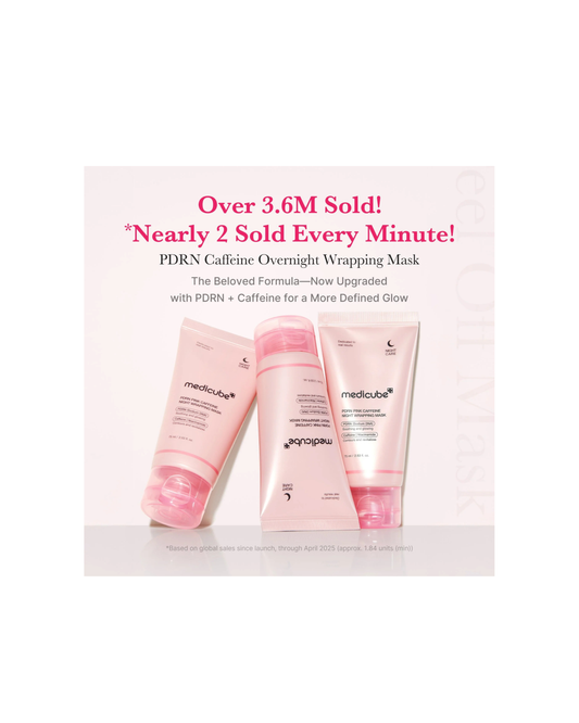 MEDICUBE PDRN Pink Caffeine Night Wrapping Mask 75ml