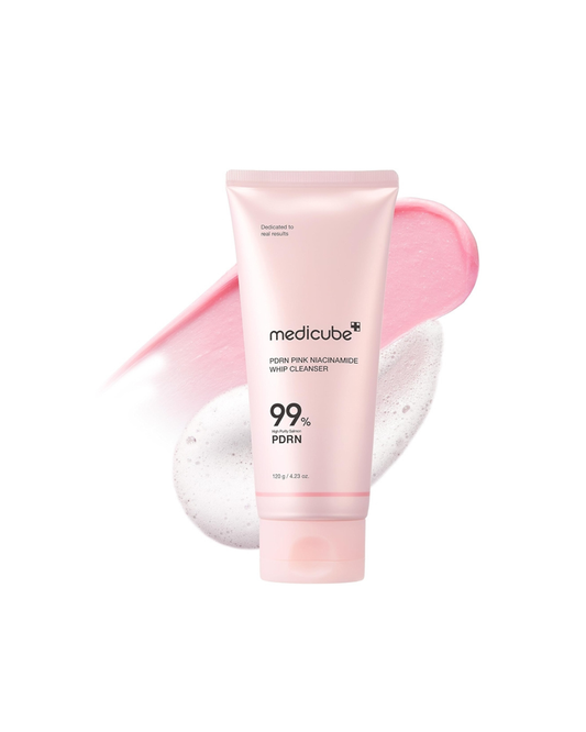 MEDICUBE PDRN Pink Niacinamide Whip Cleanser 120g