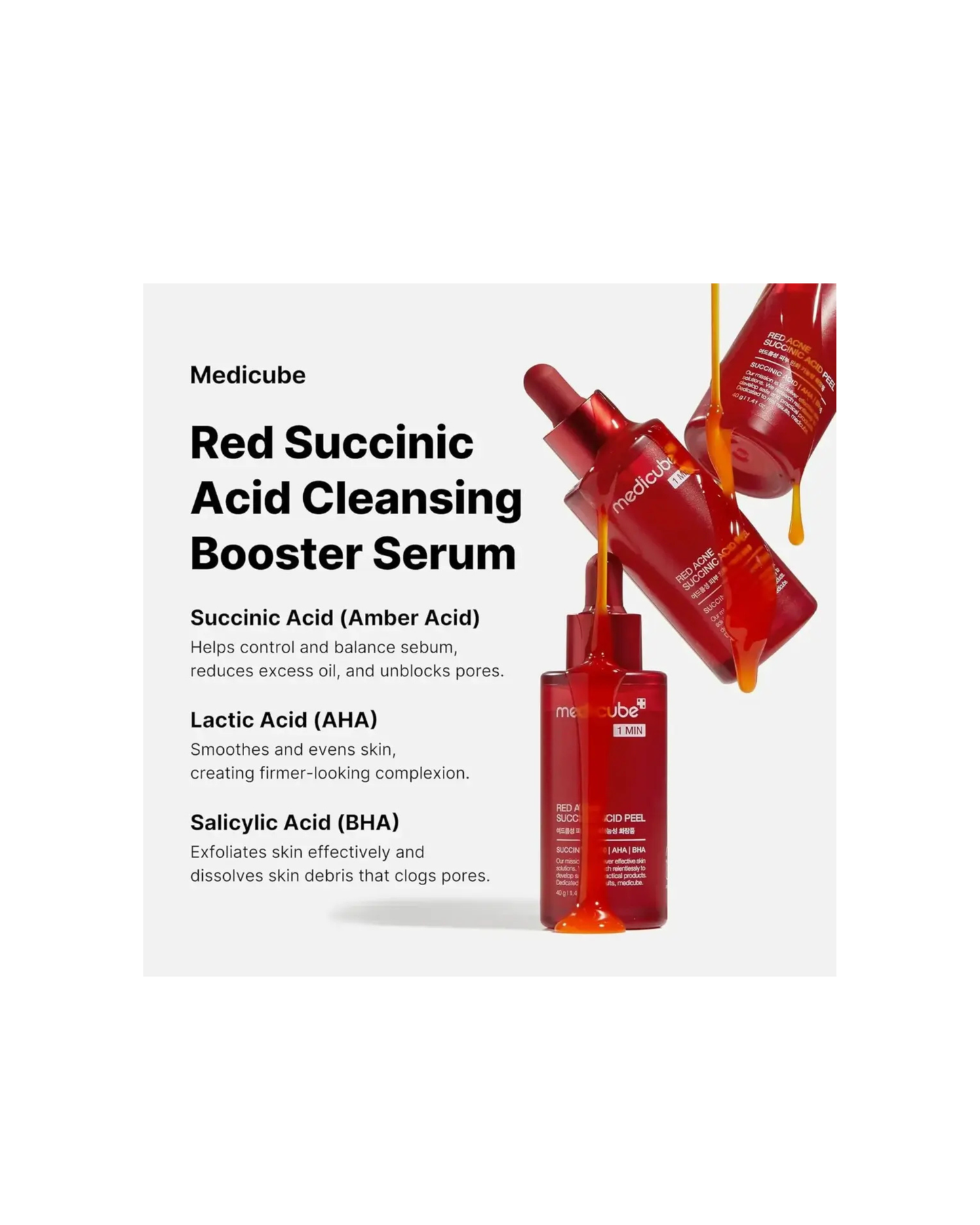 MEDICUBE Red Succinic Acid Peel 40g