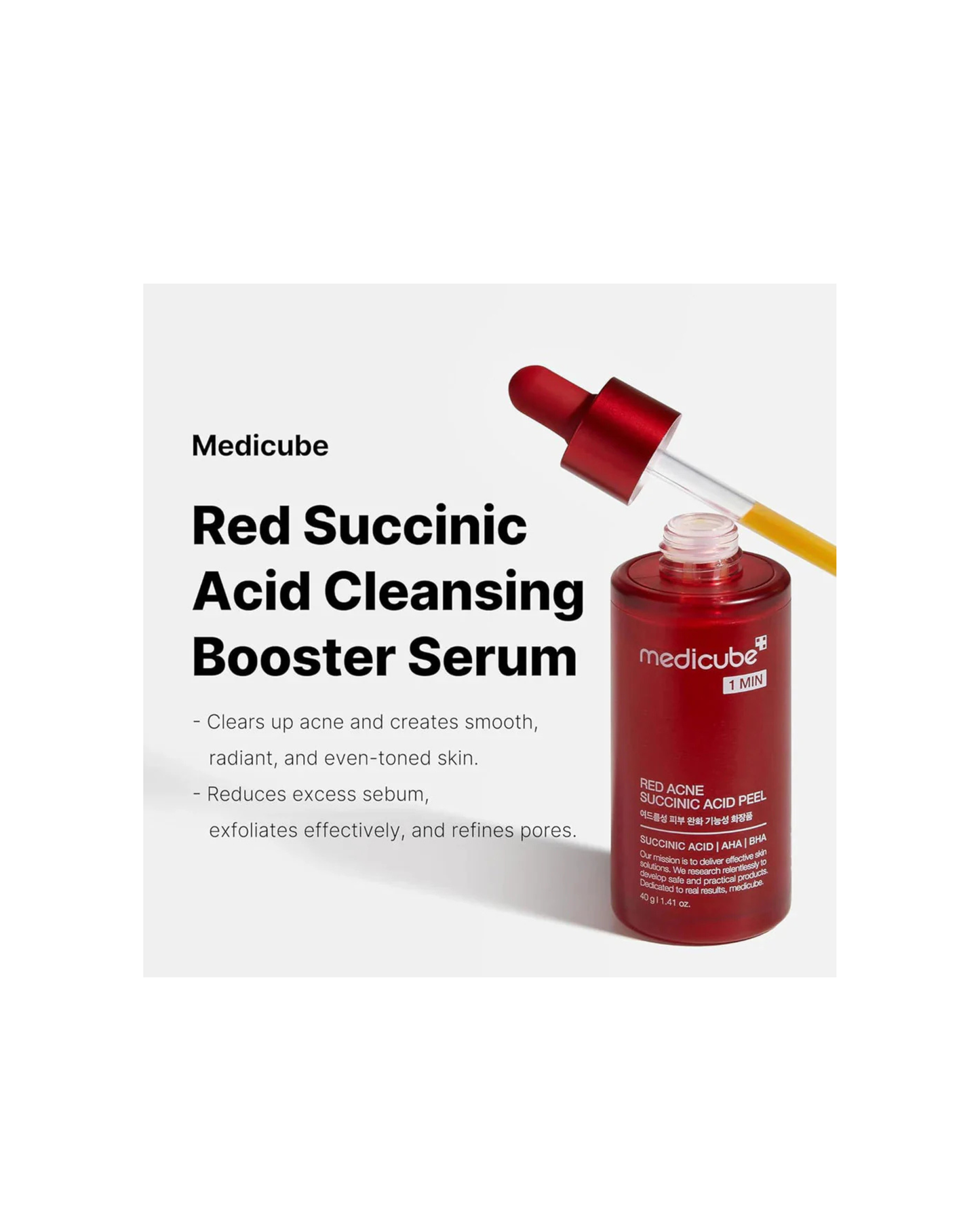 MEDICUBE Red Succinic Acid Peel 40g