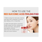 MEDICUBE Red Succinic Acid Peeling Pad (70 Pads)