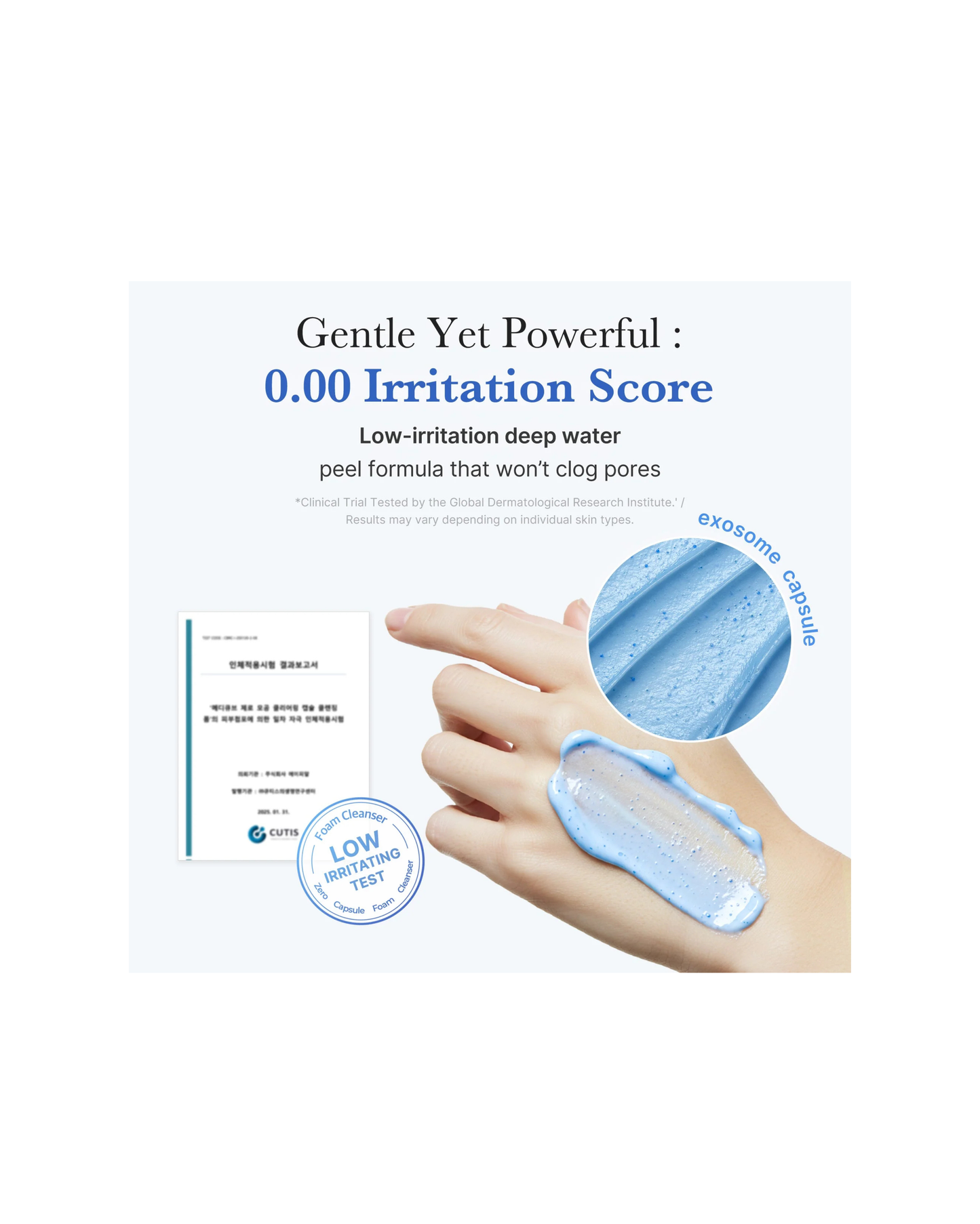 MEDICUBE Zero Pore SA Clear Capsule Cleansing Foam 120g