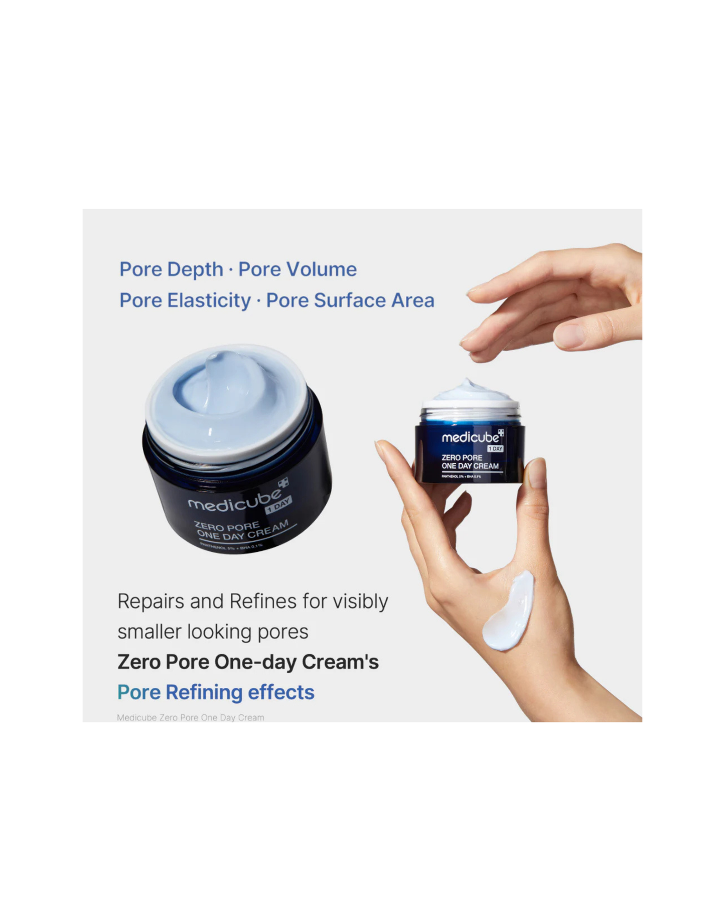 MEDICUBE Zero Pore One Day Cream 50ml