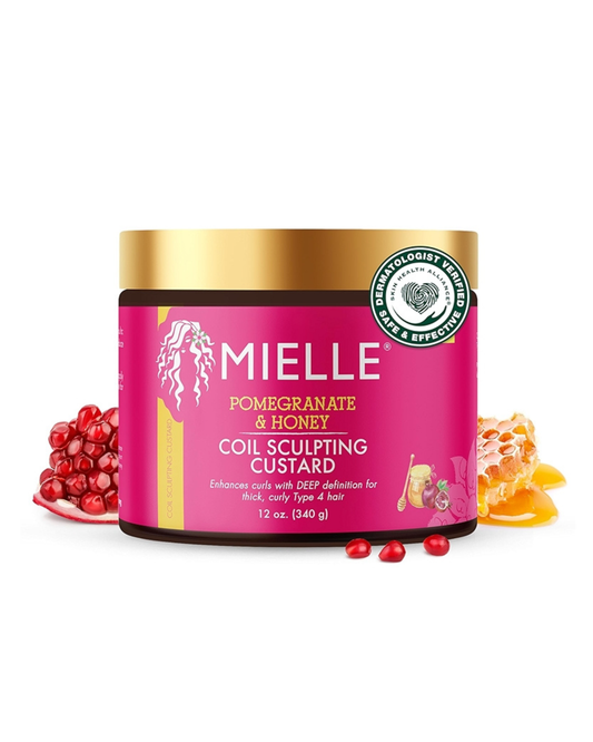 MIELLE Pomegranate & Honey Coil Sculpting Custard 340g