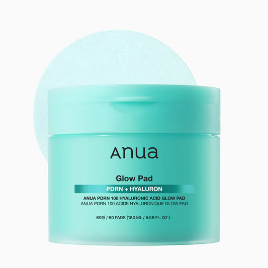 ANUA PDRN 100 Hyaluronic Acid Glow Pad (60 Pads)