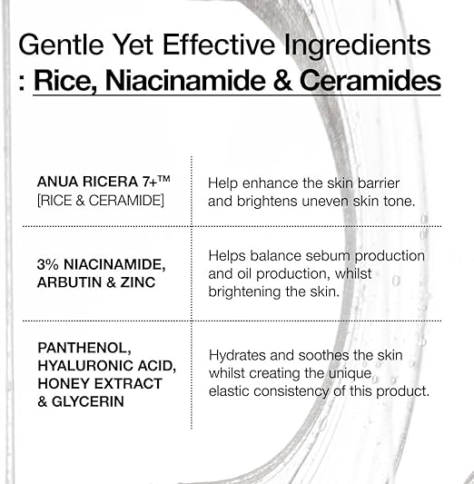 Anua Rice Ceramide 7 Hydrating Barrier Serum 50ml