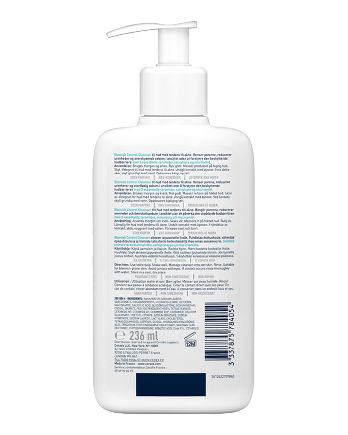 CeraVe Blemish Control Cleanser 236ml