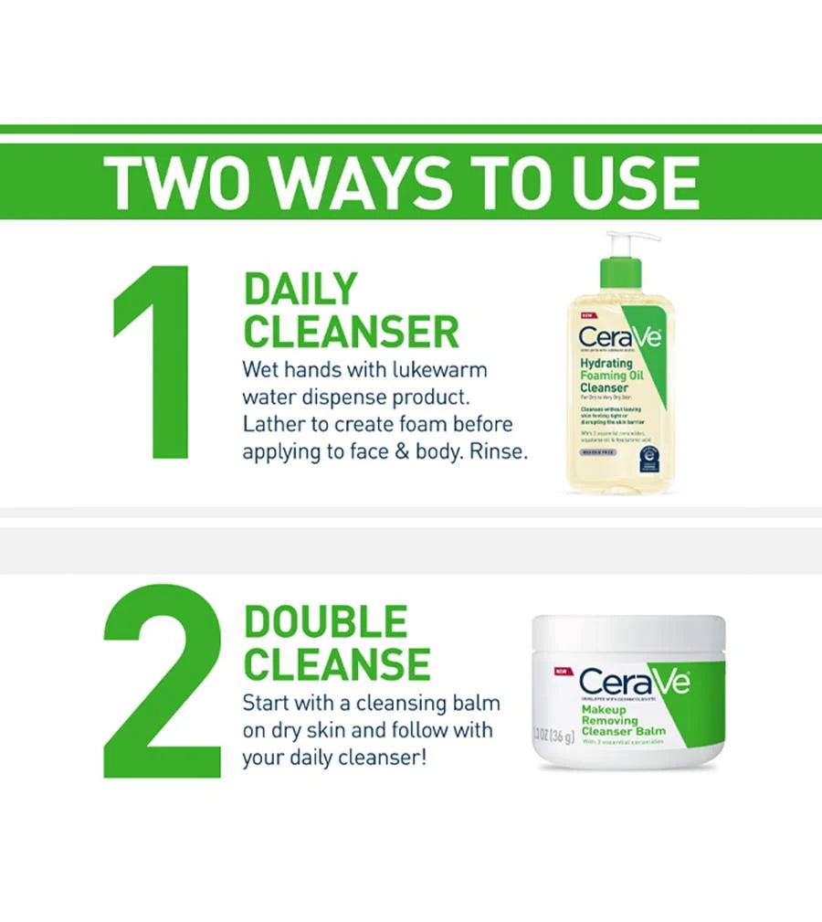 CeraVe Hydrating Foaming Oil Cleanser