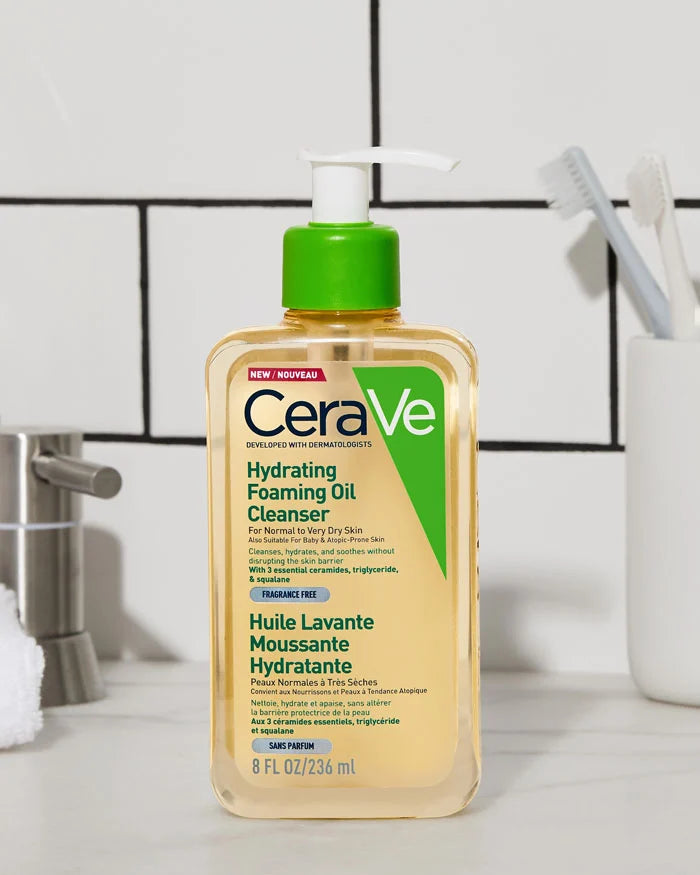CeraVe Hydrating Foaming Oil Cleanser
