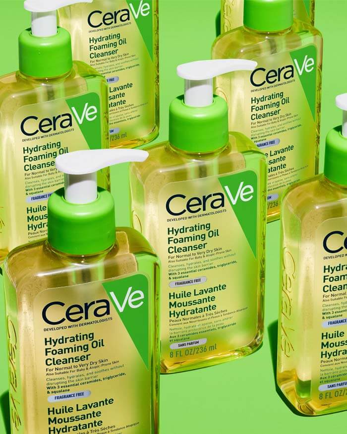 CeraVe Hydrating Foaming Oil Cleanser