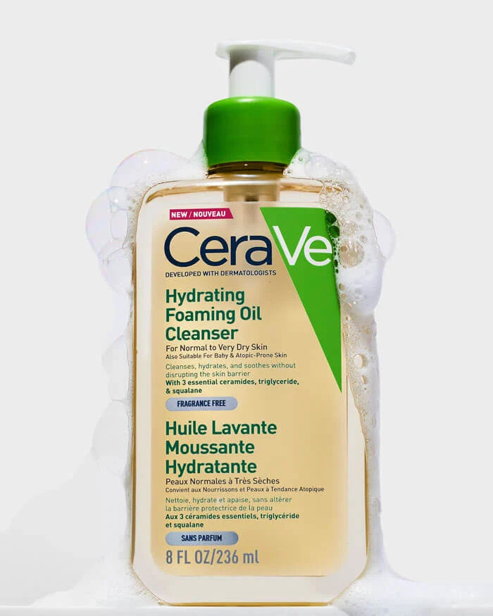 CeraVe Hydrating Foaming Oil Cleanser