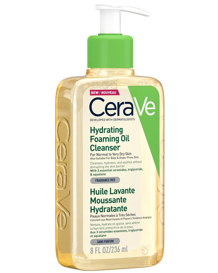 CeraVe Hydrating Foaming Oil Cleanser
