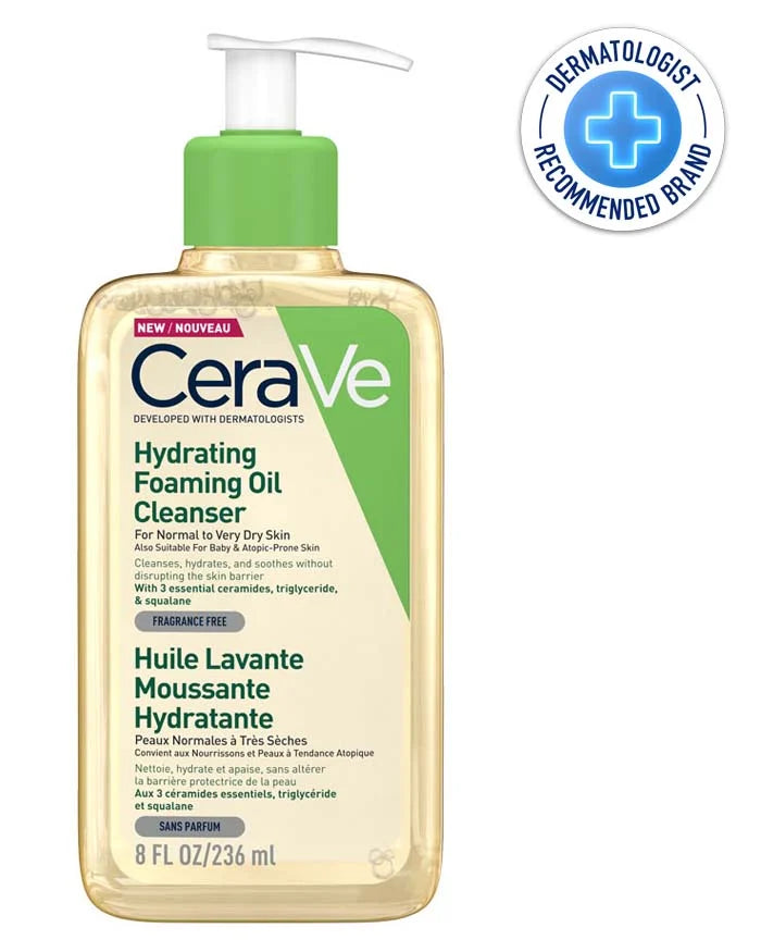 CeraVe Hydrating Foaming Oil Cleanser