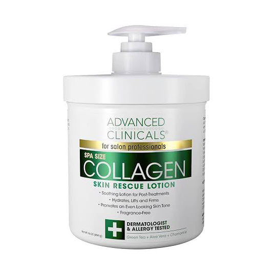 Advanced Clinicals Collagen Lotion - 454g