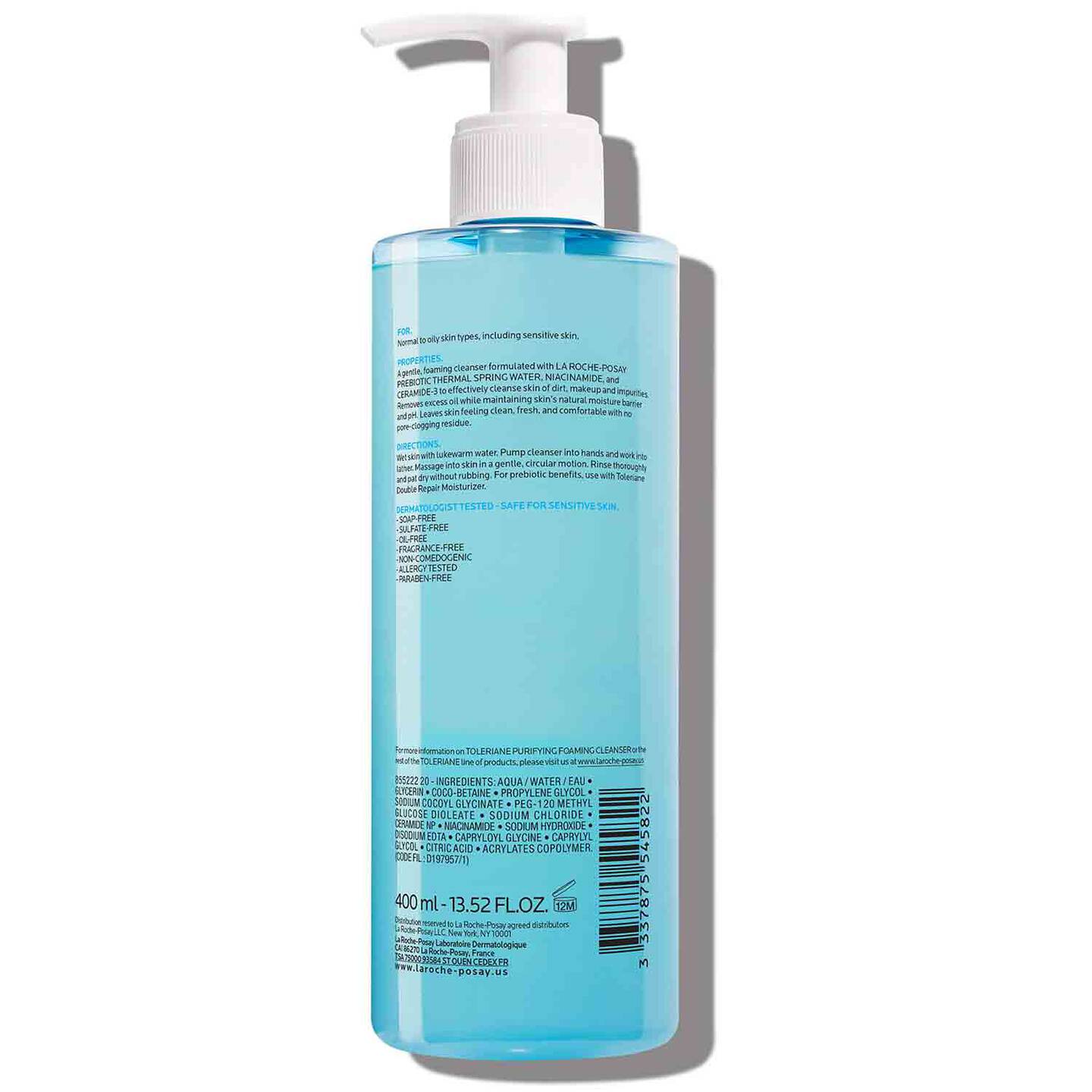 LA ROCHE-POSAY Toleriane Purifying Foaming Cleanser