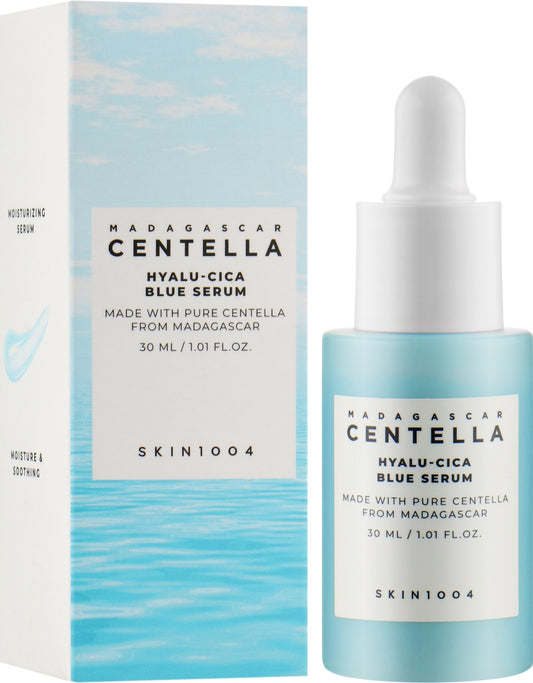 Skin1004 Madagascar Centella Hyalu Cica Blue Serum 30ml