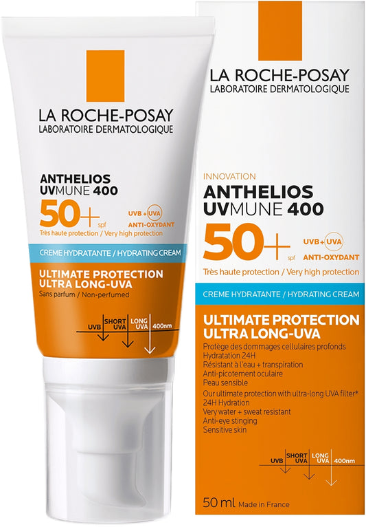 La Roche-Posay Anthelios Hydrating Cream SPF 50+ 50ml (Blue)