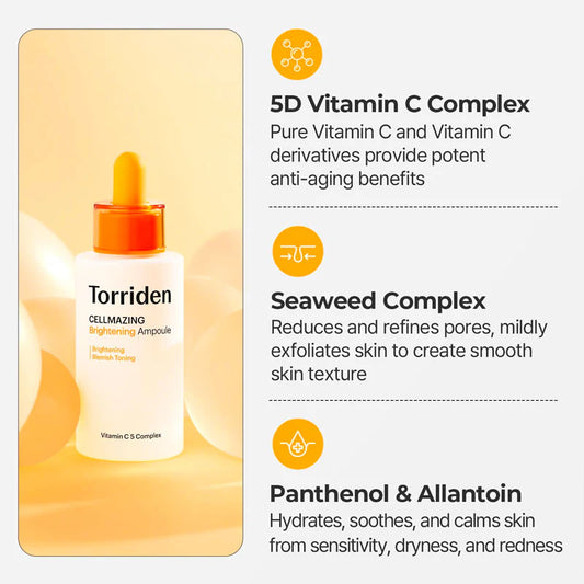 TORRIDEN Cellmazing Brightening Ampoule 30ml