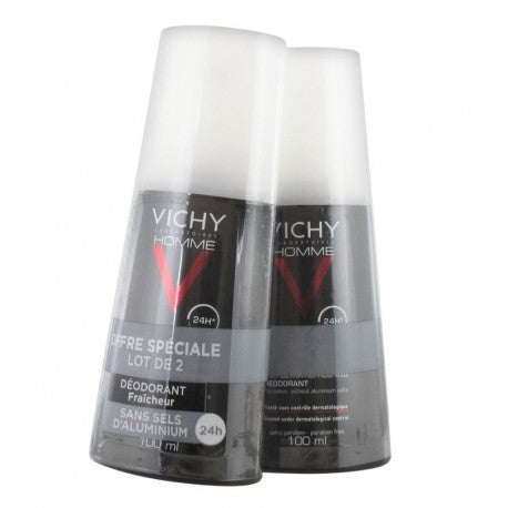 Vichy Deodorant 24H Ultra Refreshing Spray 100ml – All-Day Freshness & Protection